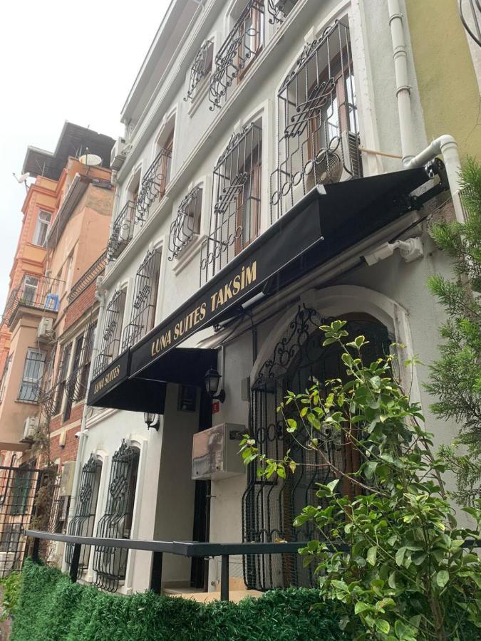 Luna Suites Taksim Istambul Exterior foto