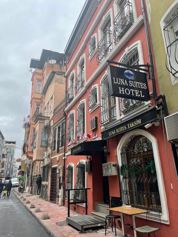 Luna Suites Taksim Istambul Exterior foto