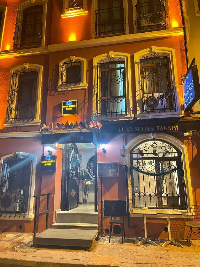 Luna Suites Taksim Istambul Exterior foto